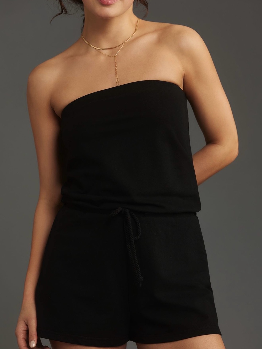 Anthropologie Sundays Marlow Strapless Romper